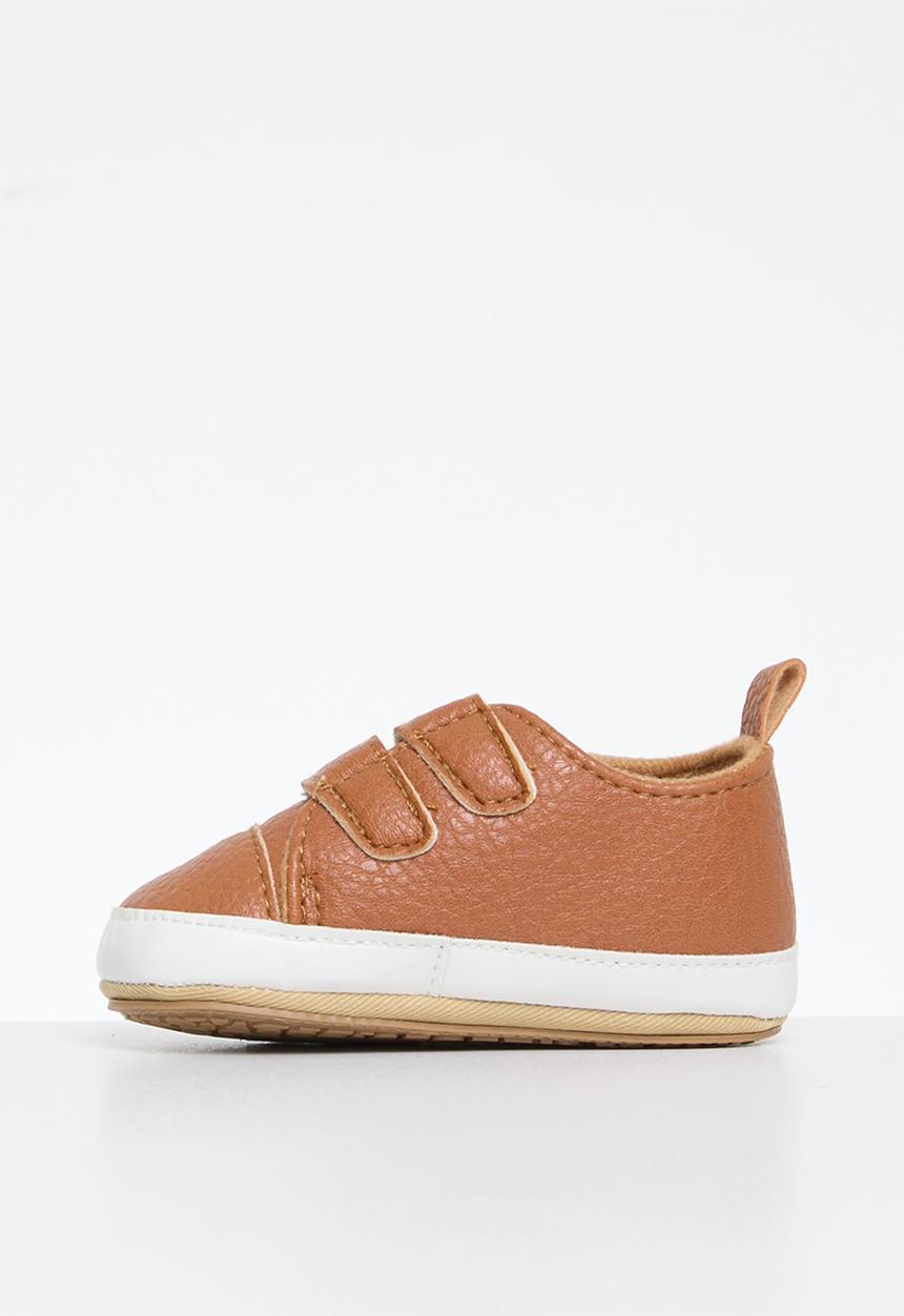 Pop Candy - Twin strap sneakers - brown