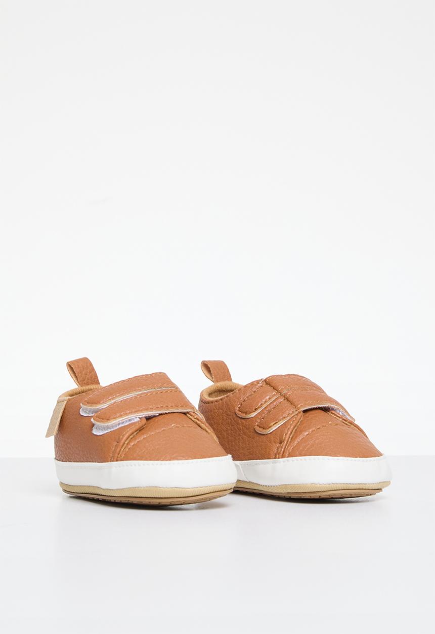 Pop Candy - Twin strap sneakers - brown