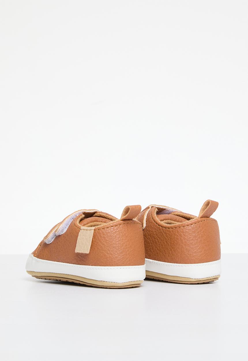 Pop Candy - Twin strap sneakers - brown