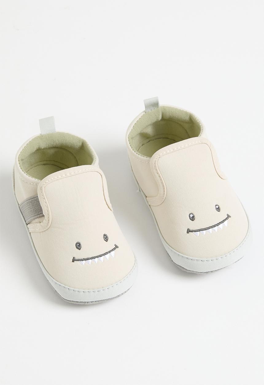 Pop Candy - Printed booties - beige