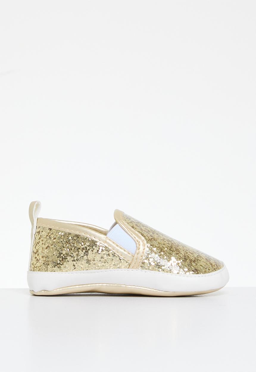 Pop Candy - Slip on metallic sneakers - gold