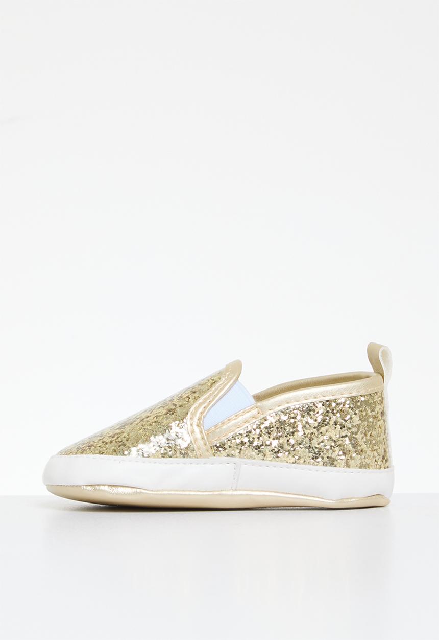 Pop Candy - Slip on metallic sneakers - gold