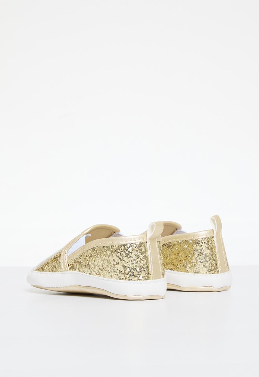 Pop Candy - Slip on metallic sneakers - gold