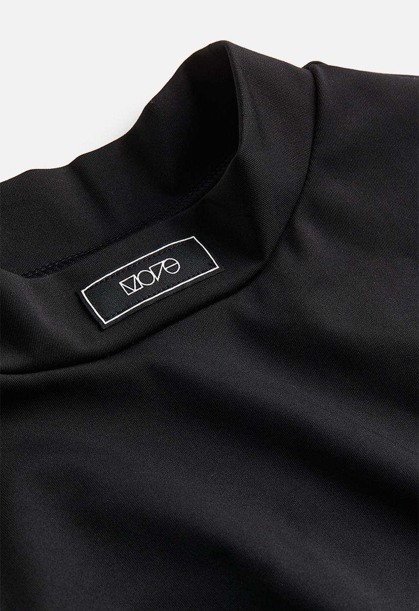 H&M - Drymove™ cropped sports top - black