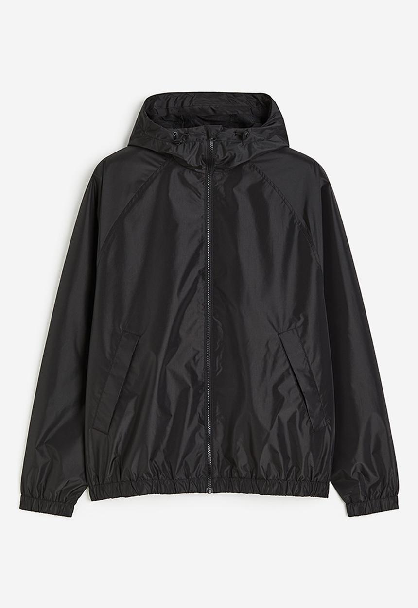 H&M - Regular fit windbreaker - black