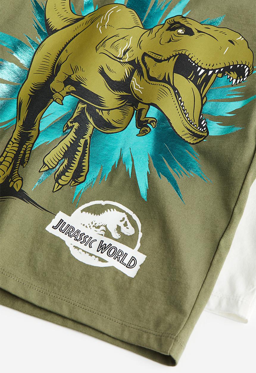 H&M - 2 Pack long-sleeved t-shirts - green