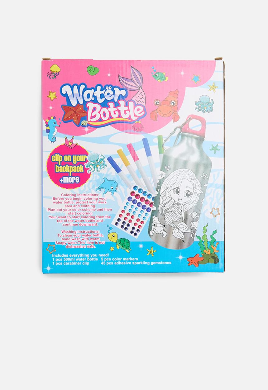 Pop Candy - Metallic water bottle - pink