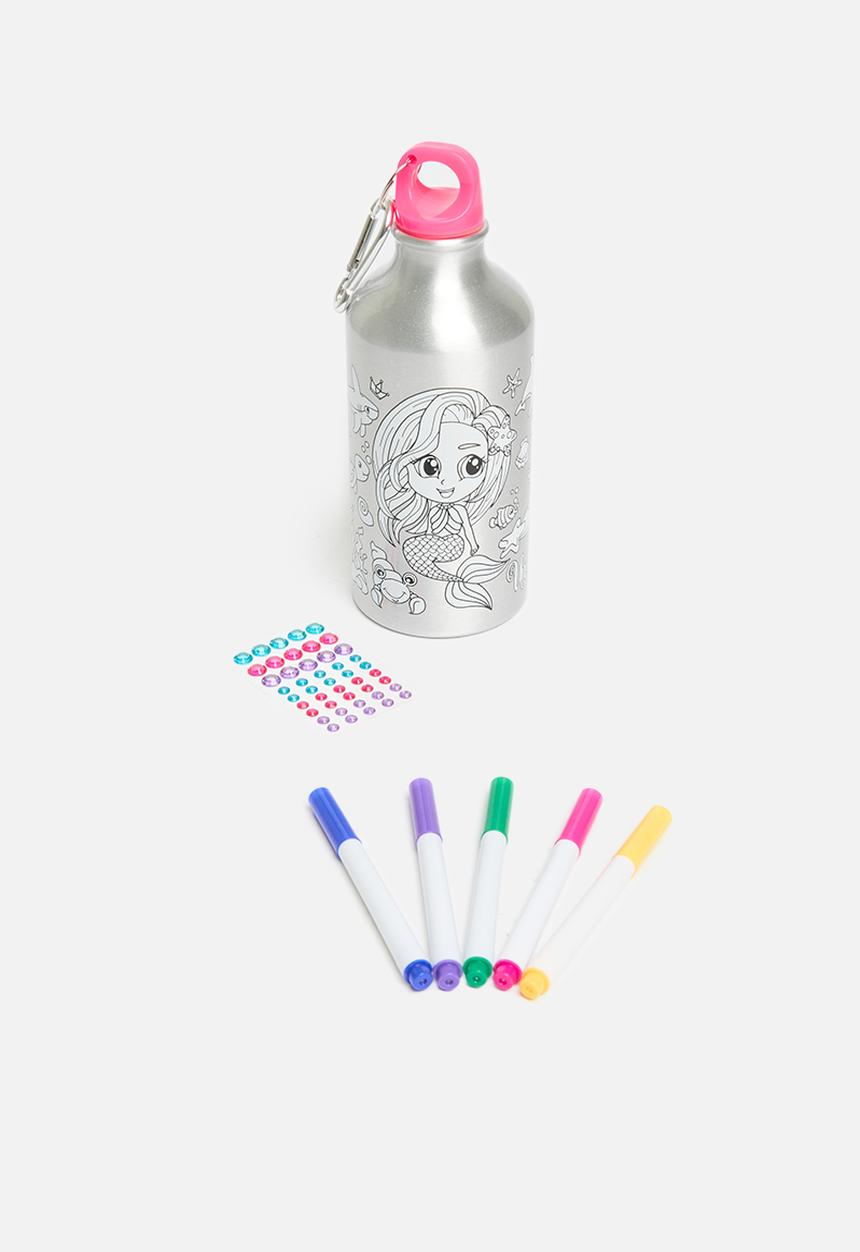 Pop Candy - Metallic water bottle - pink