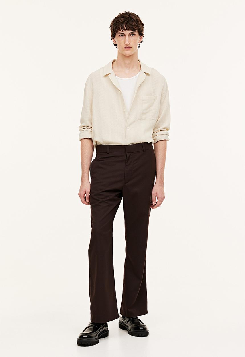 H&M - Regular fit resort shirt - white