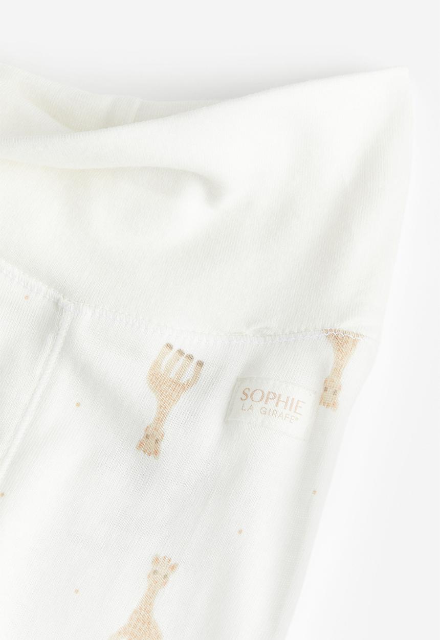 H&M - 2 Piece printed cotton jersey set - white