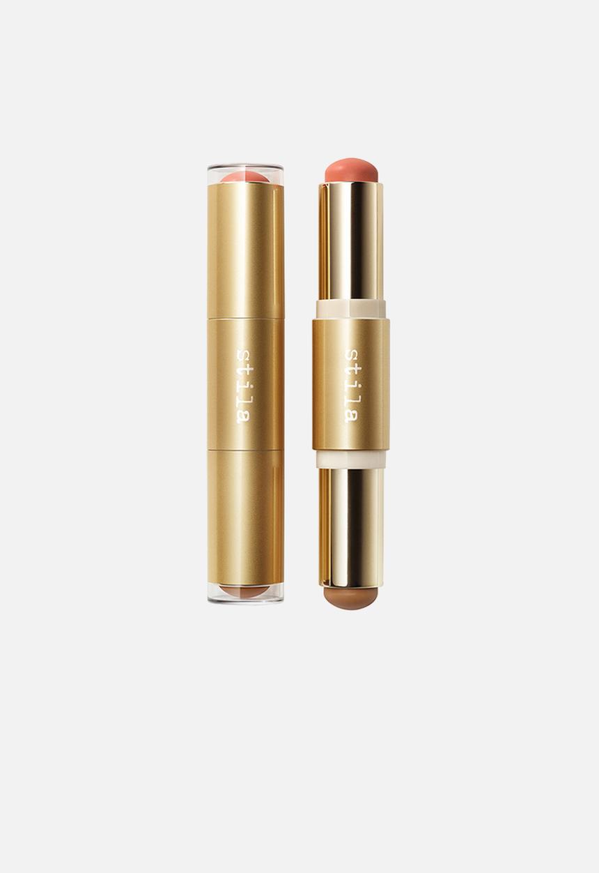 Stila - Blush & Bronze Hydro-Blur Cheek Duo - Apricot & Golden