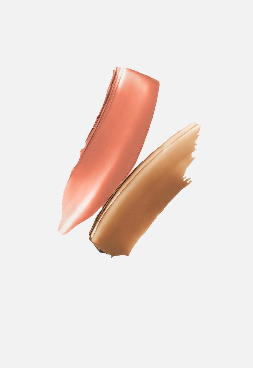 Stila - Blush & Bronze Hydro-Blur Cheek Duo - Apricot & Golden