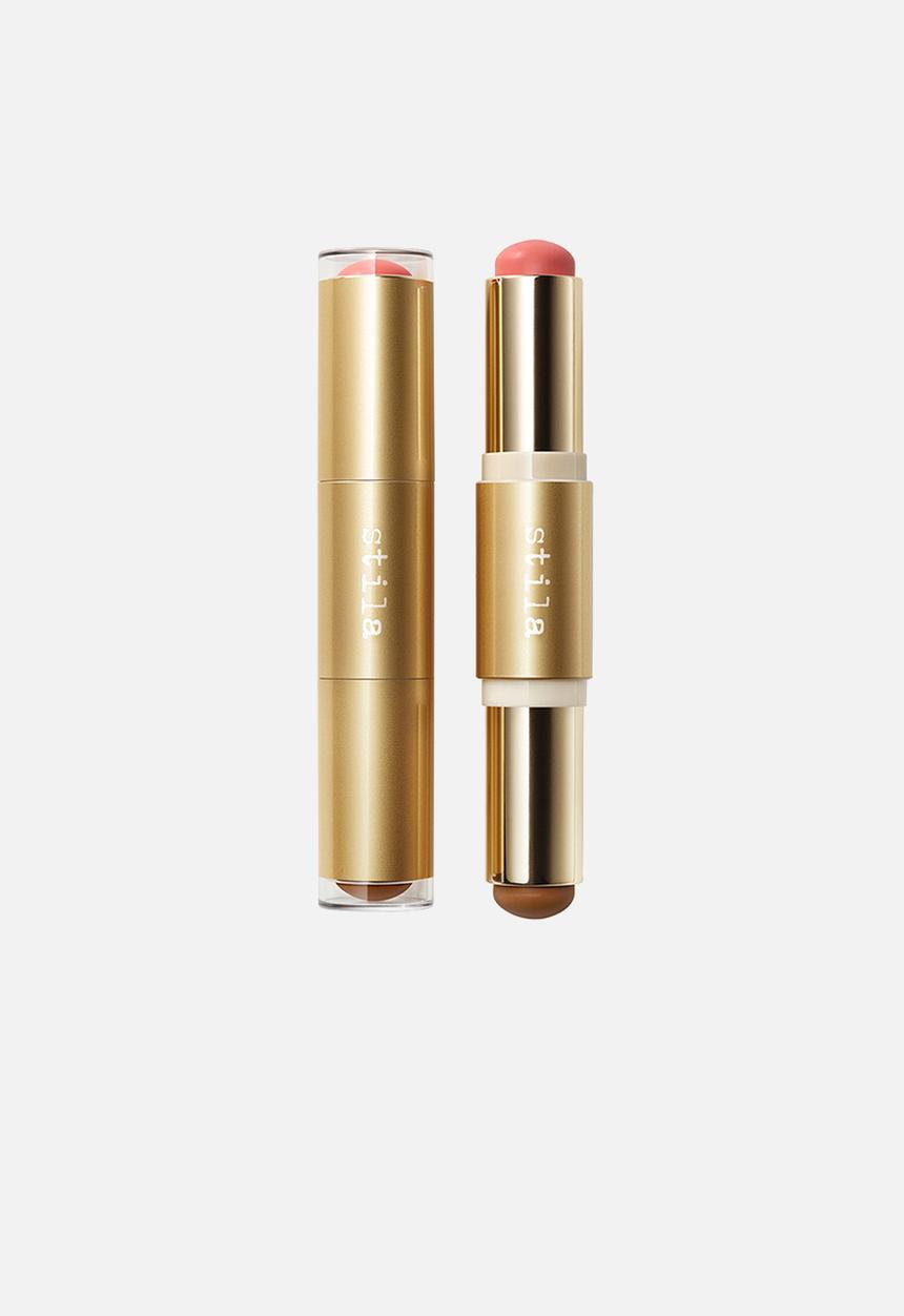 Stila - Blush & Bronze Hydro-Blur Cheek Duo - Grapefruit & Caramel