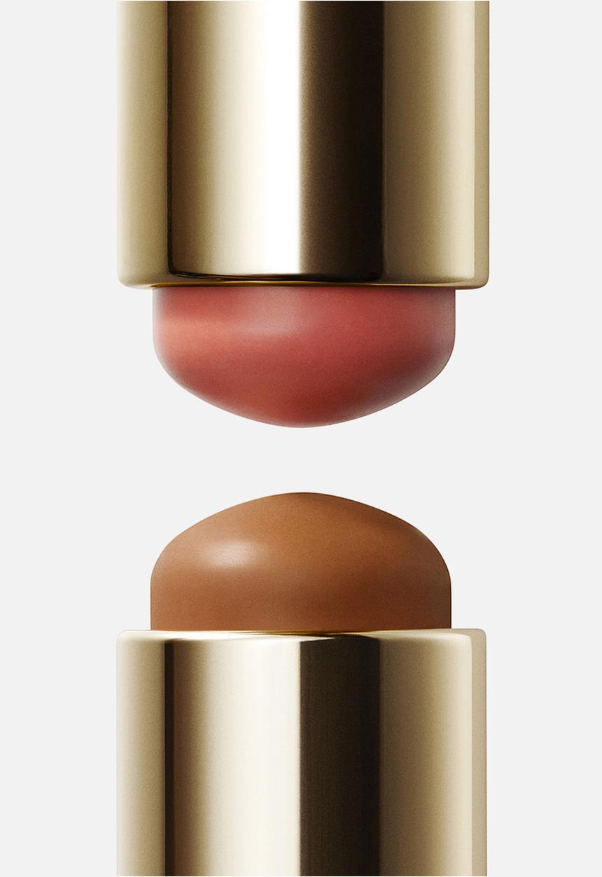 Stila - Blush & Bronze Hydro-Blur Cheek Duo - Grapefruit & Caramel
