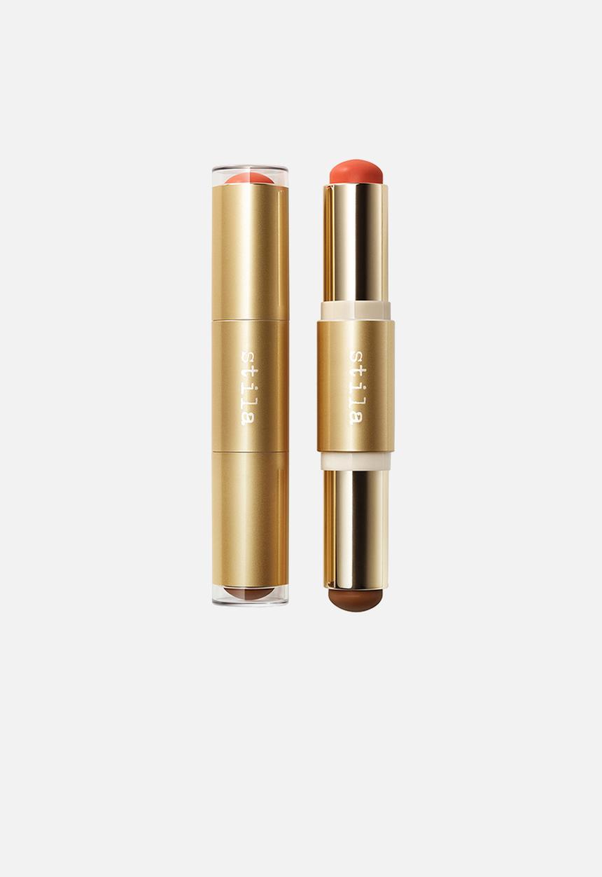 Stila - Blush & Bronze Hydro-Blur Cheek Duo - Papaya & Tan