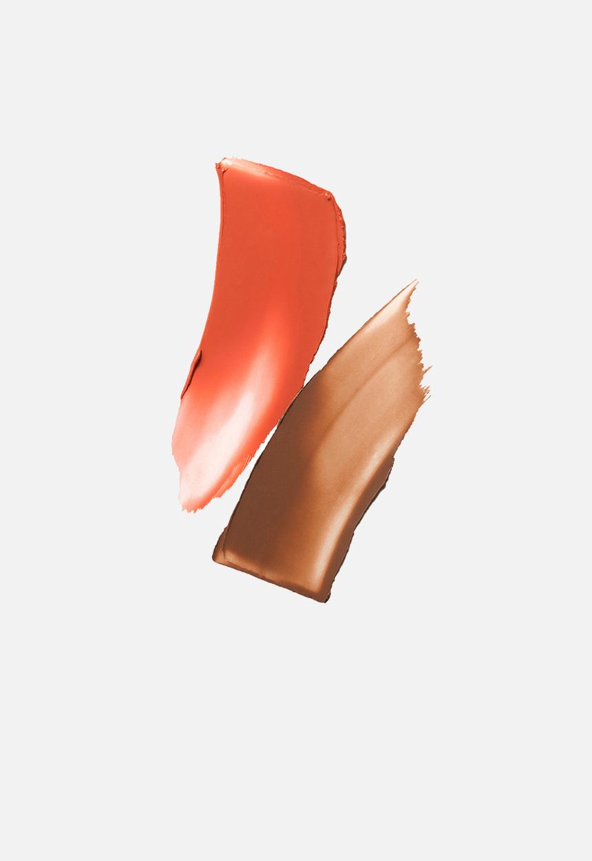 Stila - Blush & Bronze Hydro-Blur Cheek Duo - Papaya & Tan