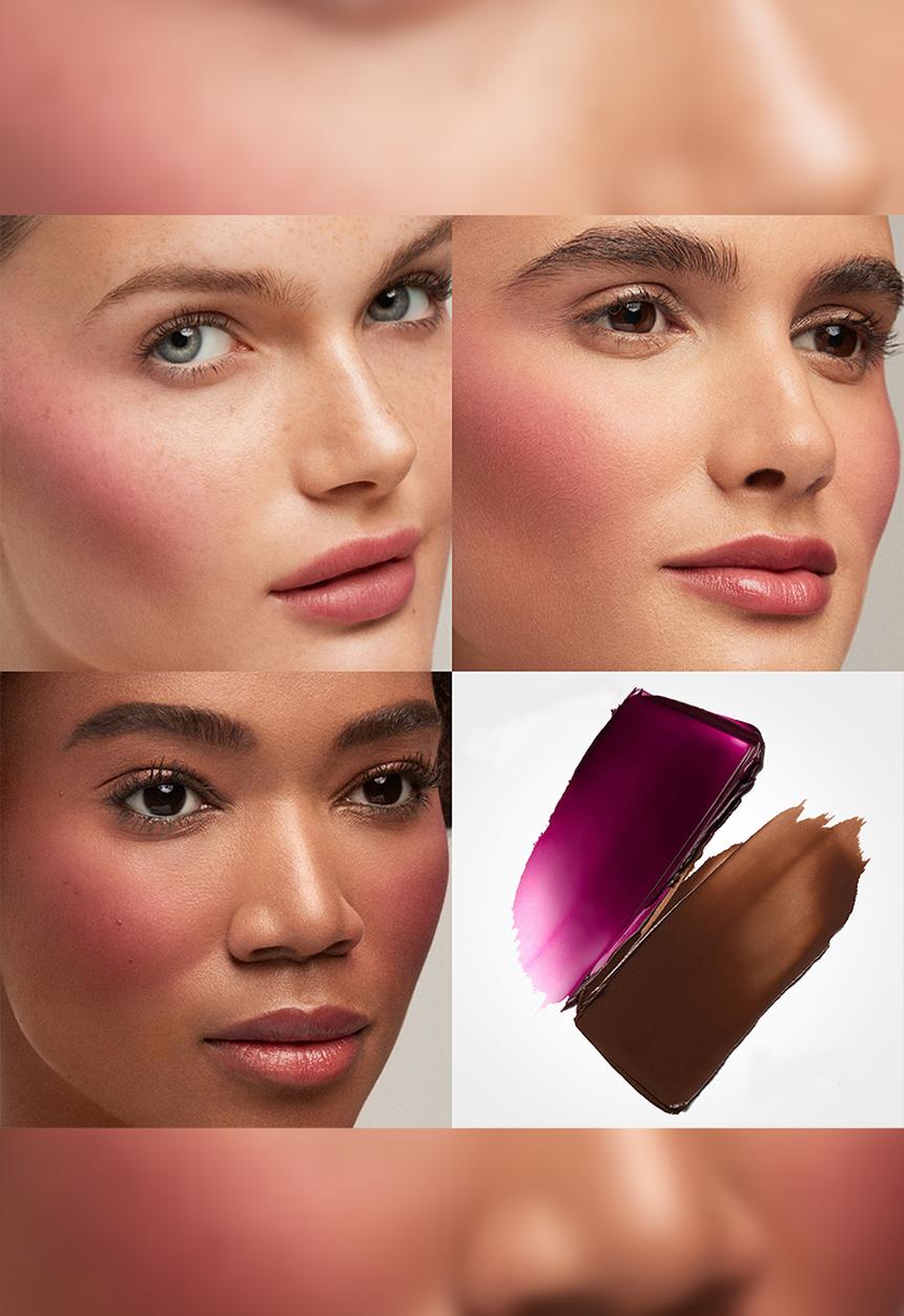 Stila - Blush & Bronze Hydro-Blur Cheek Duo - Dragon Fruit & Coca
