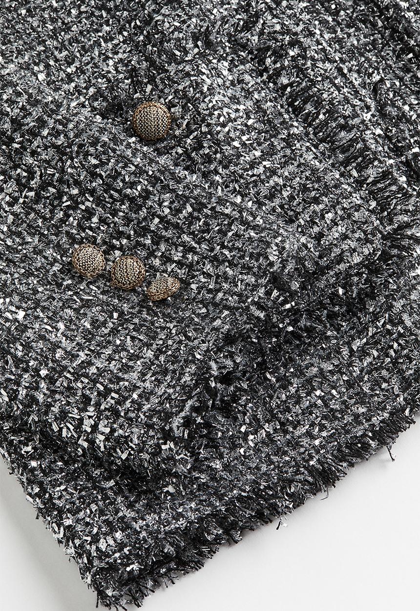 H&M - Textured jacket - grey marl