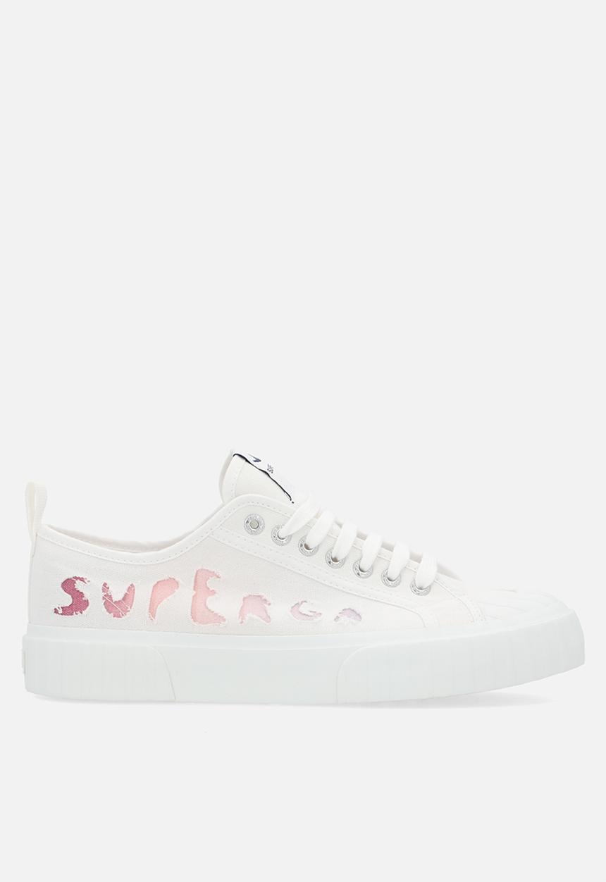 SUPERGA - 2630 Ripped ripped logo - ale white 