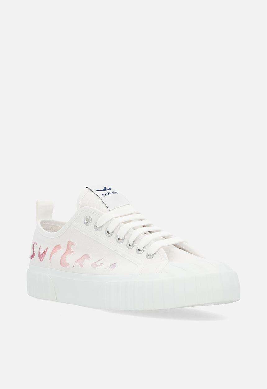 SUPERGA - 2630 Ripped ripped logo - ale white 