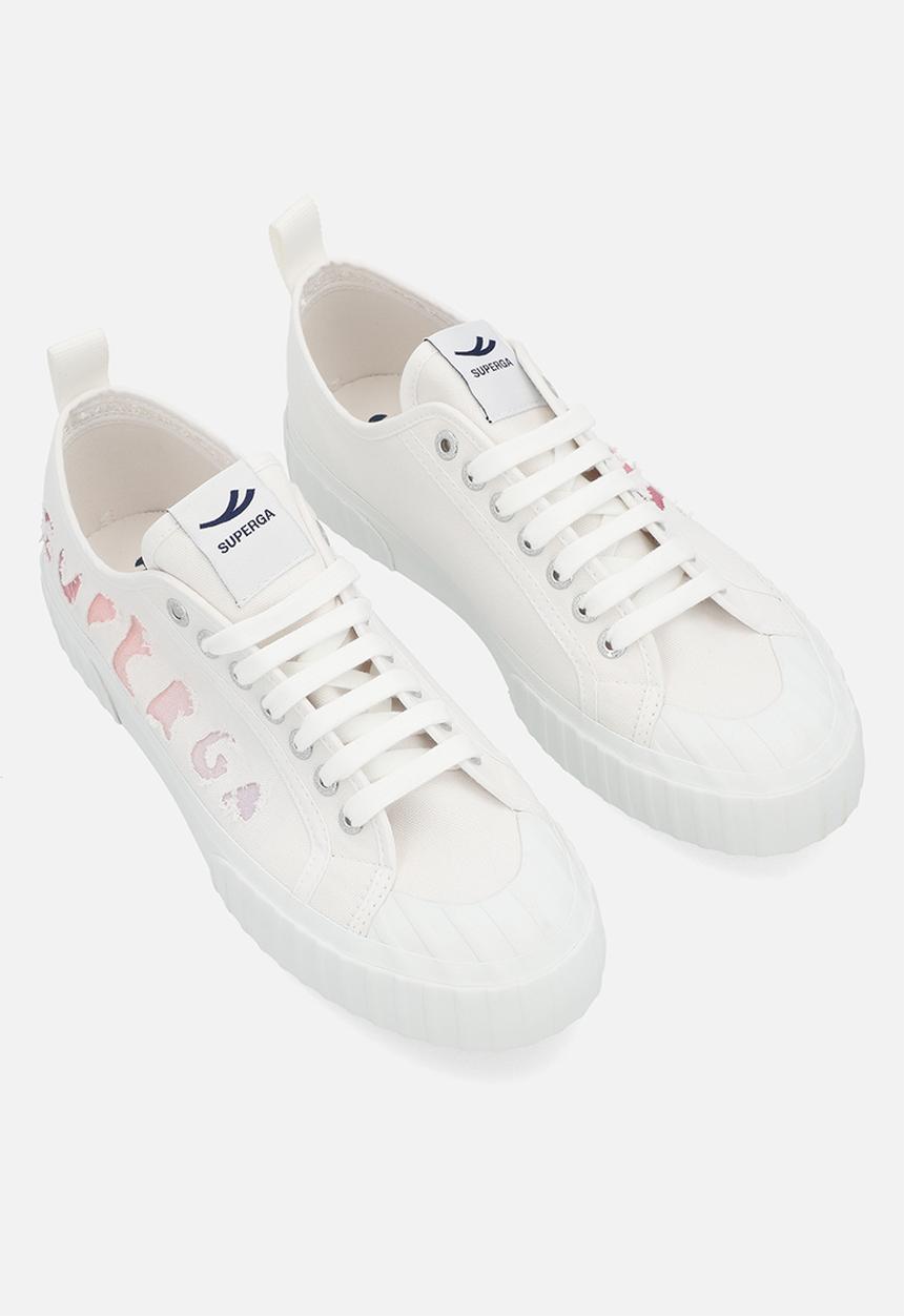 SUPERGA - 2630 Ripped ripped logo - ale white 