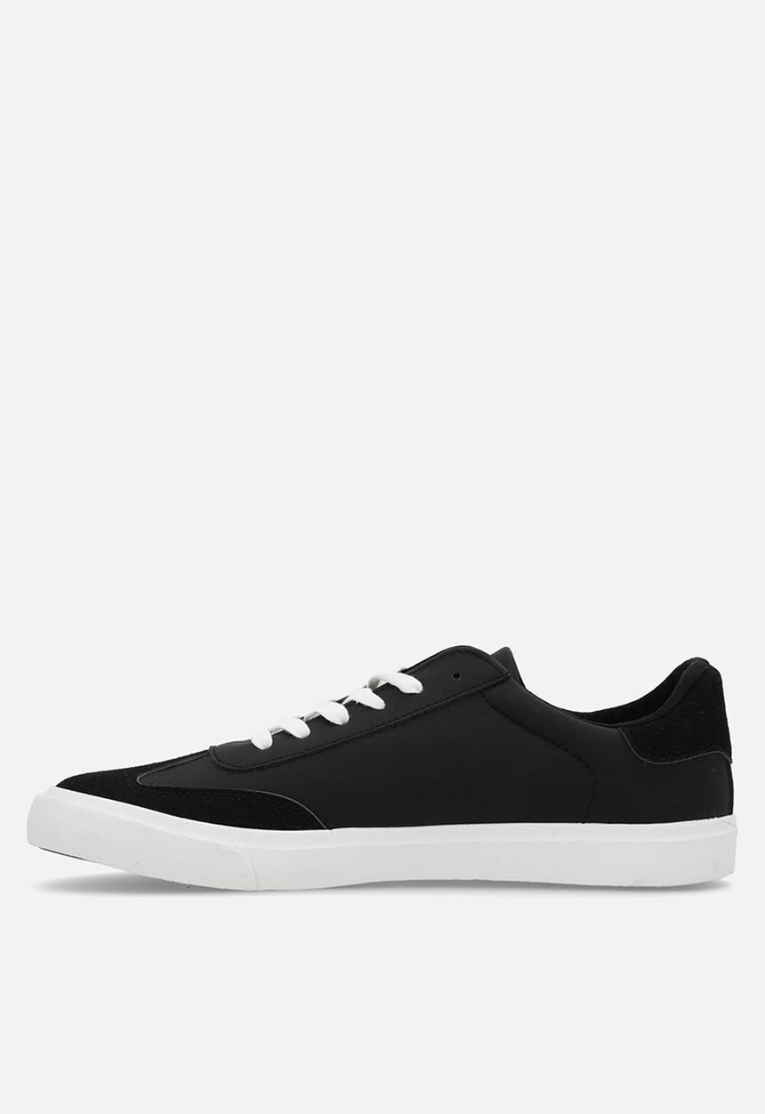 POLO - Colour block basic sneaker - black 