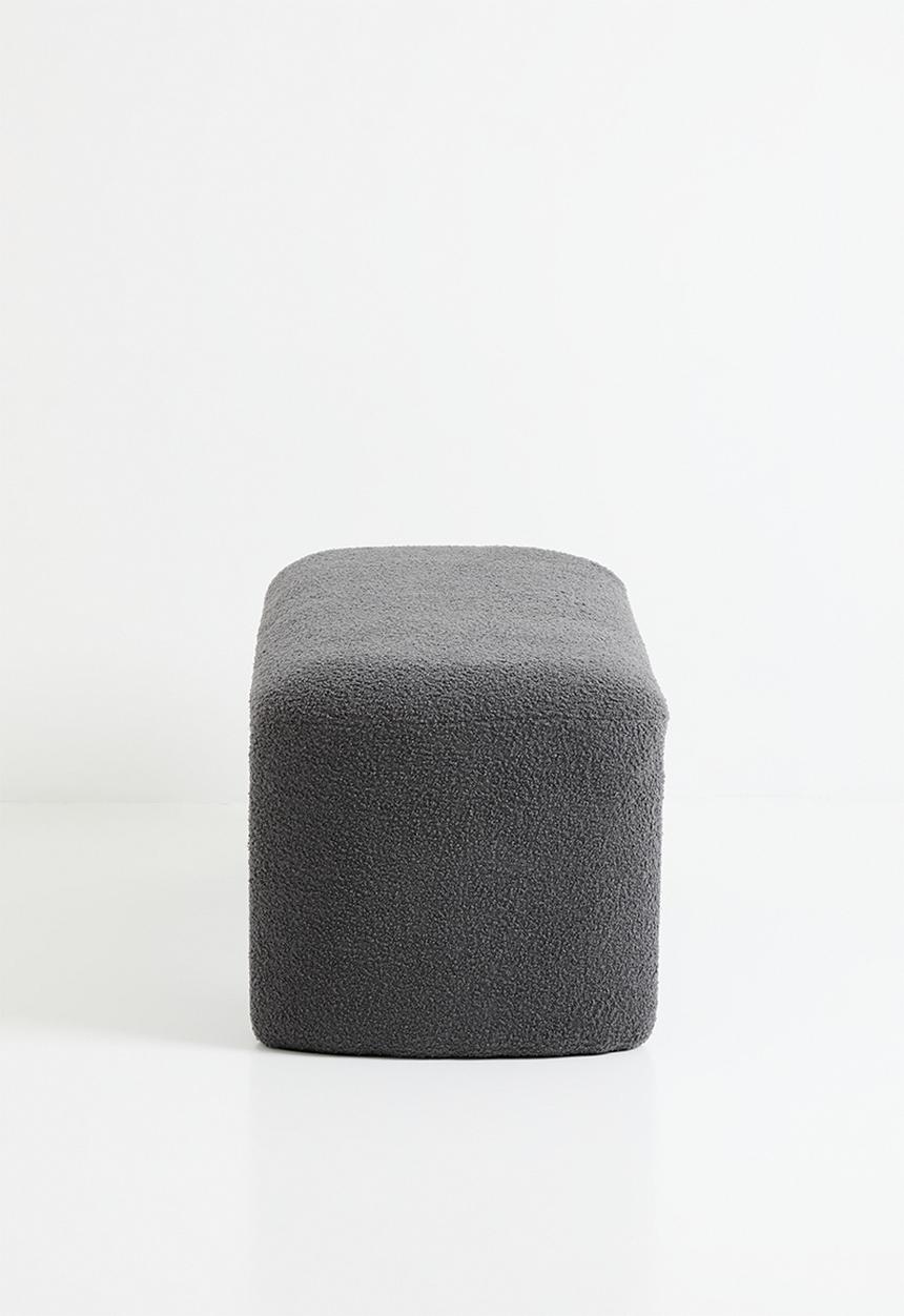 Sixth Floor - Oaklee bench - charcoal