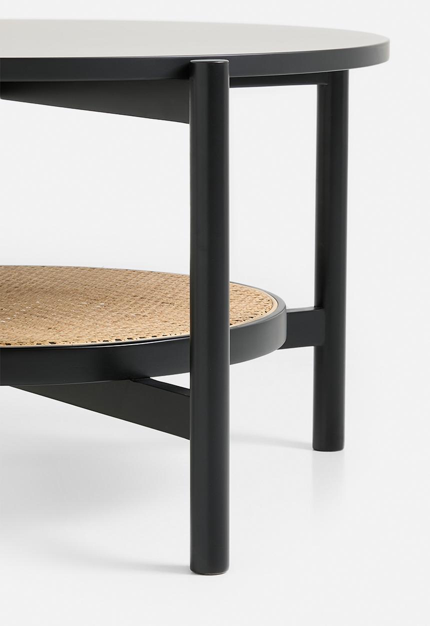 Sixth Floor - Basim coffee table - black