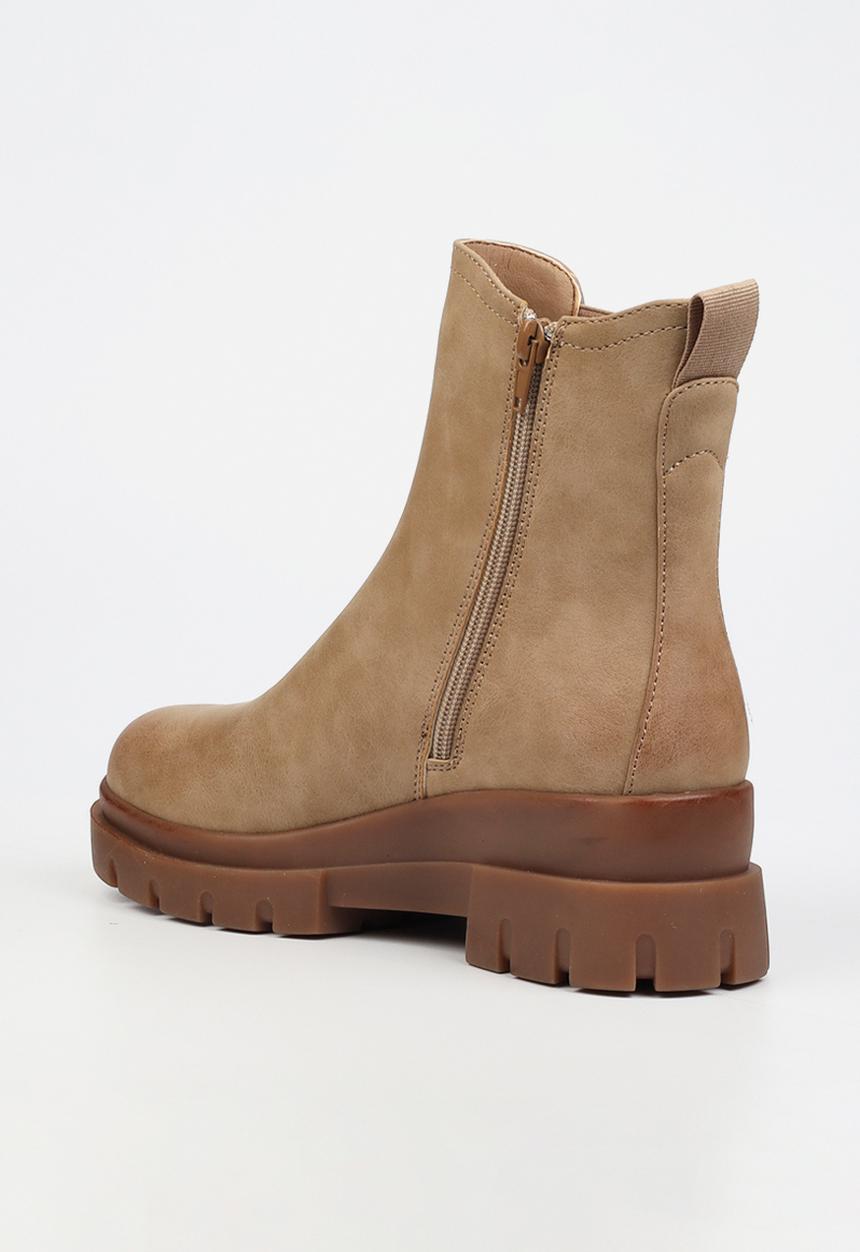 Rock & Co - Hunt 1 chelsea boot - taupe