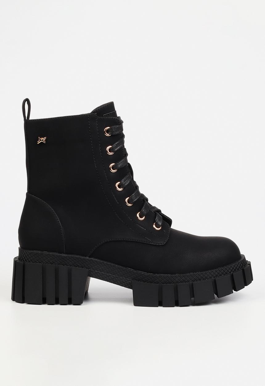 Rock & Co - Tremor 1 lace-up boot - black