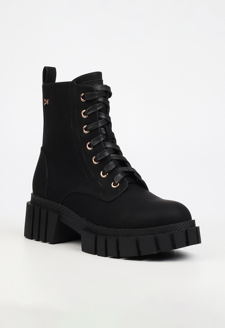 Rock & Co - Tremor 1 lace-up boot - black