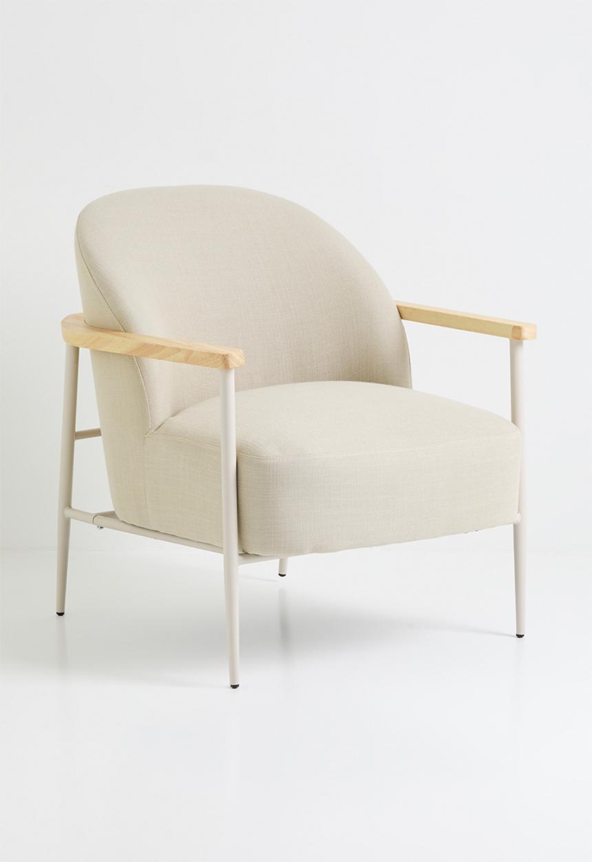 Sixth Floor - Malia occasional chair - stone