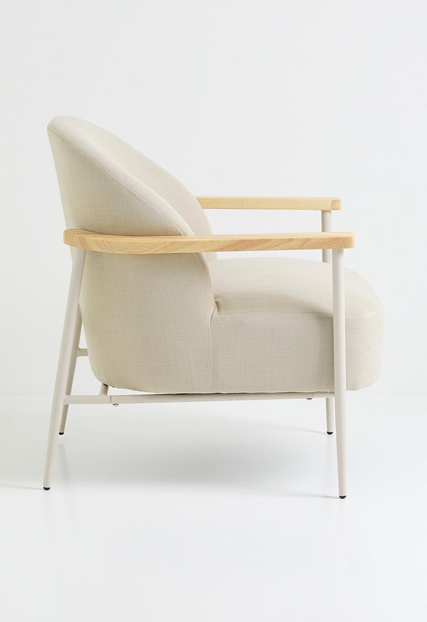 Sixth Floor - Malia occasional chair - stone