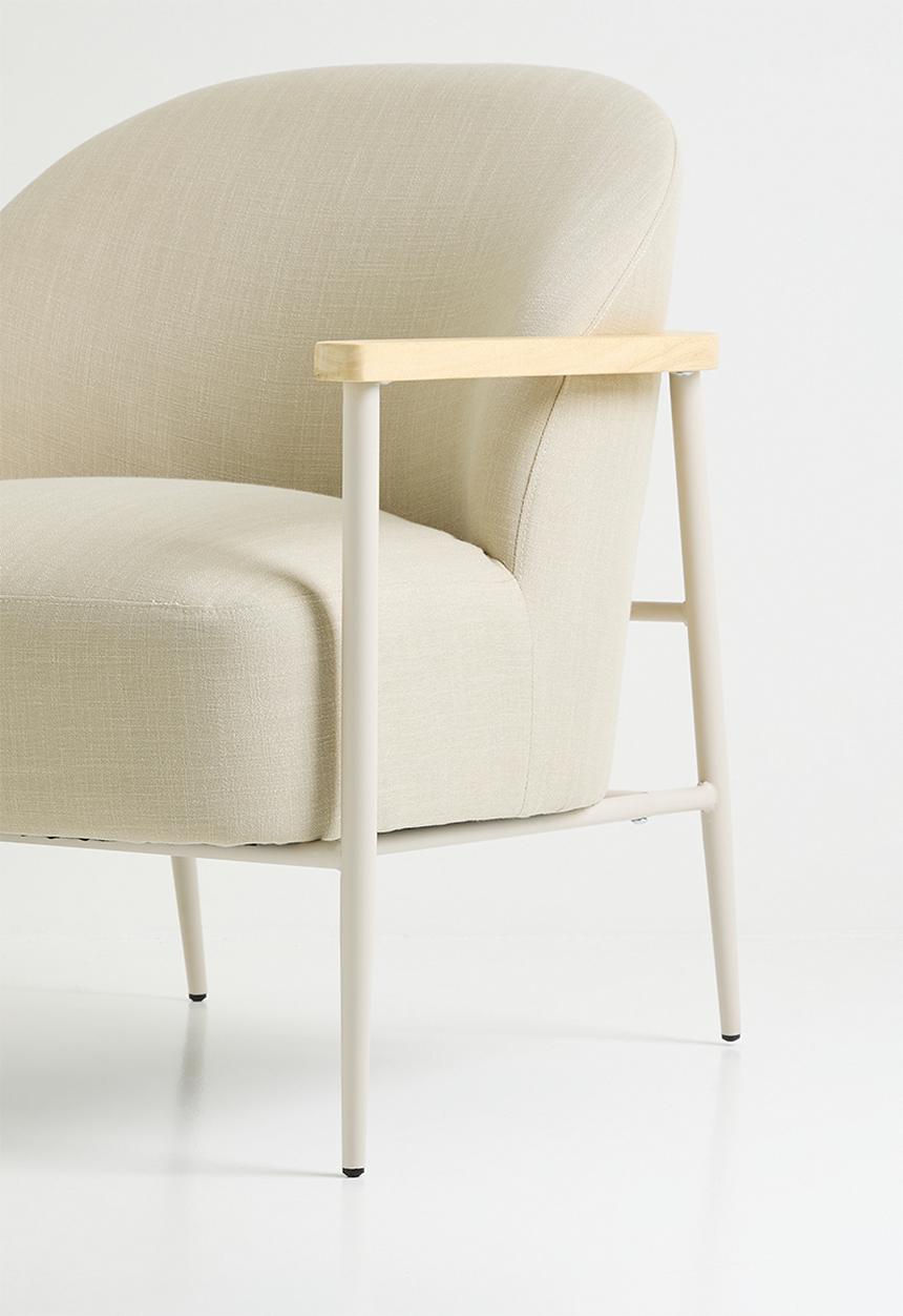 Sixth Floor - Malia occasional chair - stone