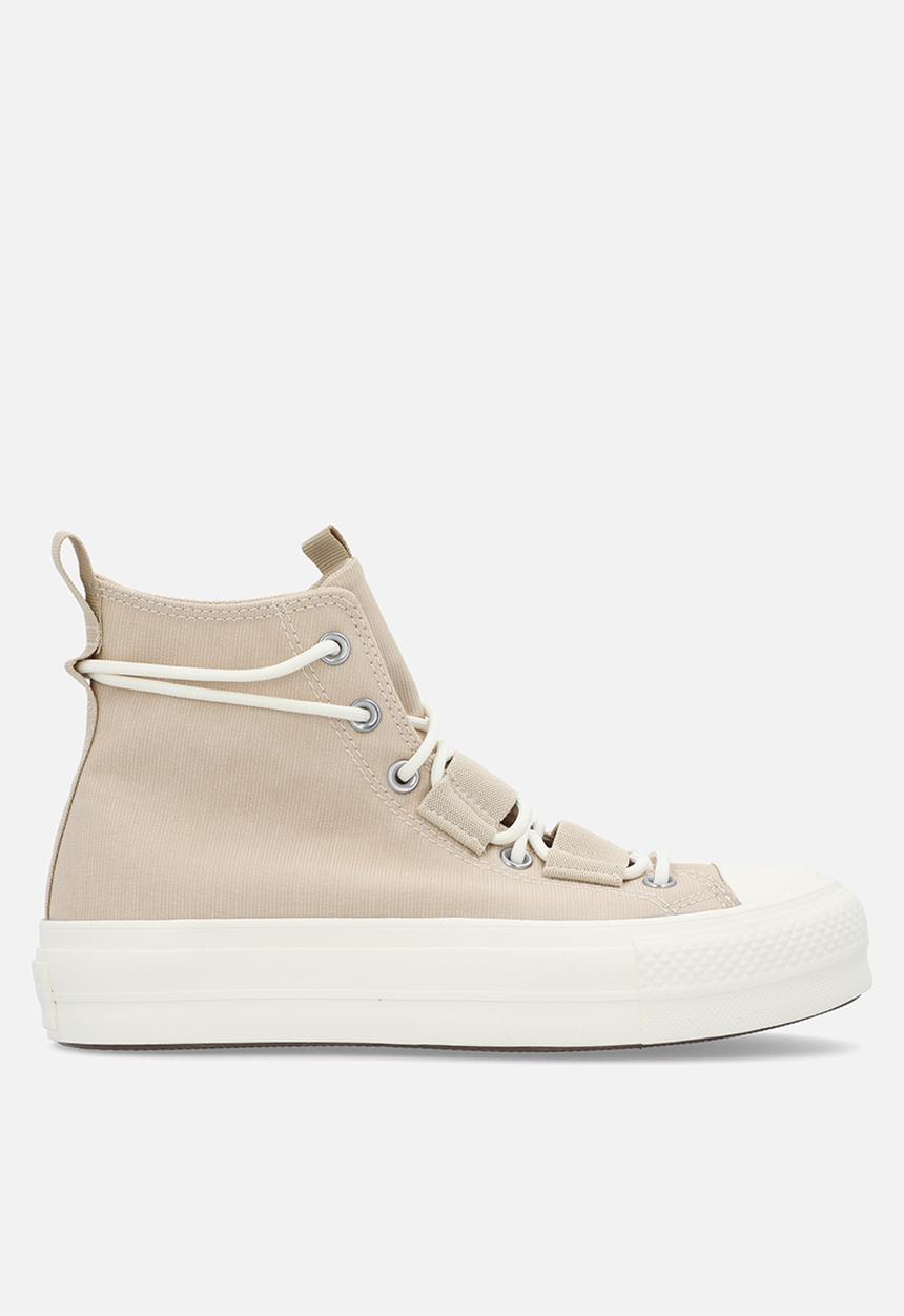Converse - chuck taylor all star lift platform - nutty granola/egret/fossilized