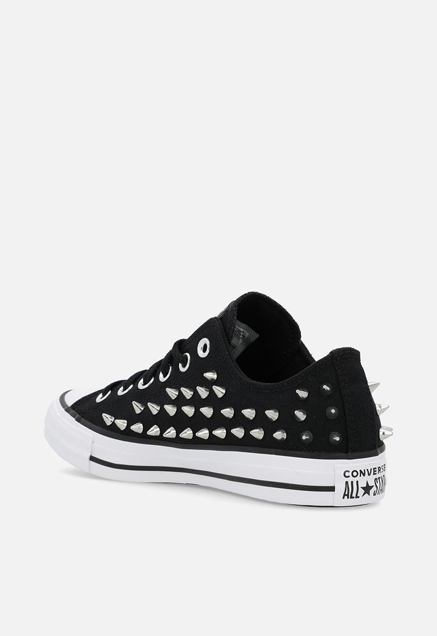 Converse - Chuck taylor all star studded - black/silver/white