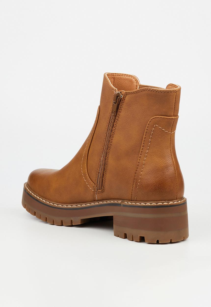 Miss Black - Fox 3 ankle boot - tan