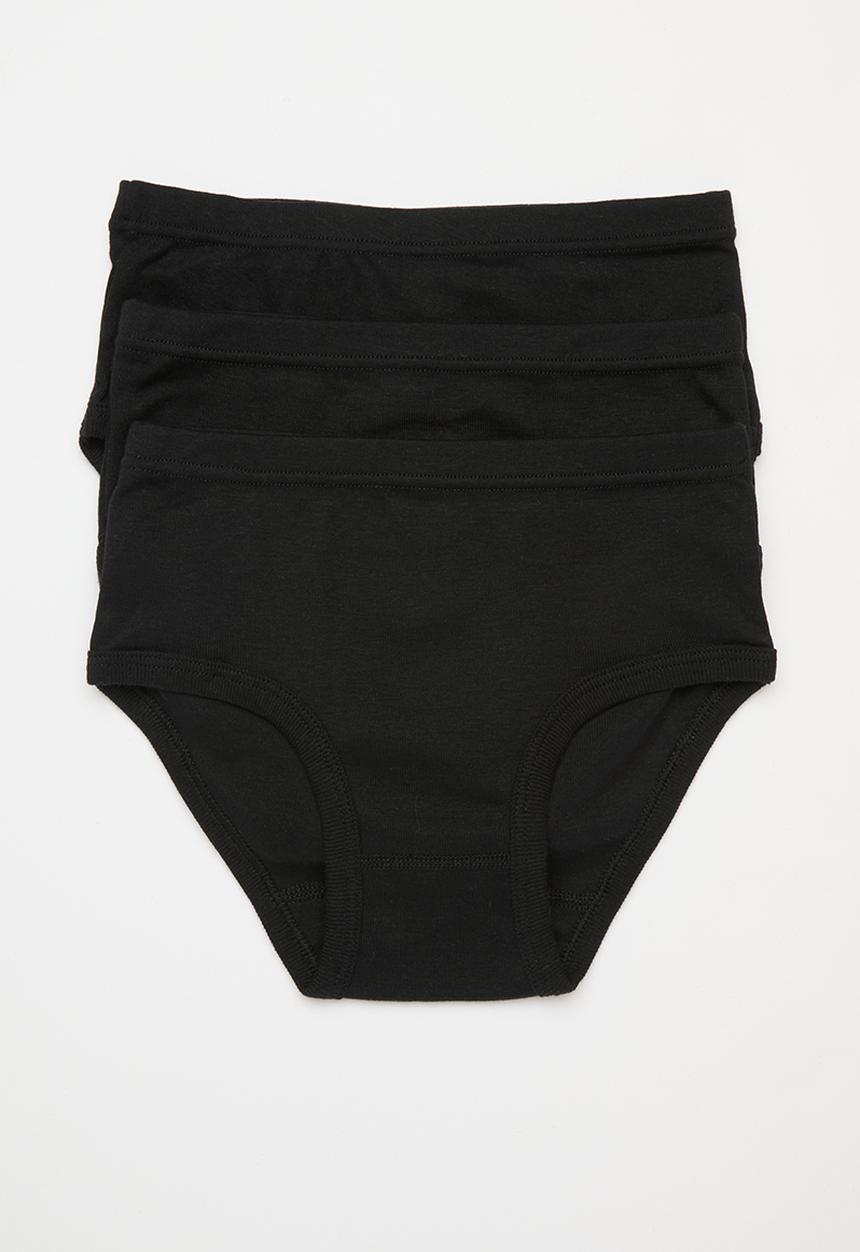 Pop Candy - 3 Pack brief set - black