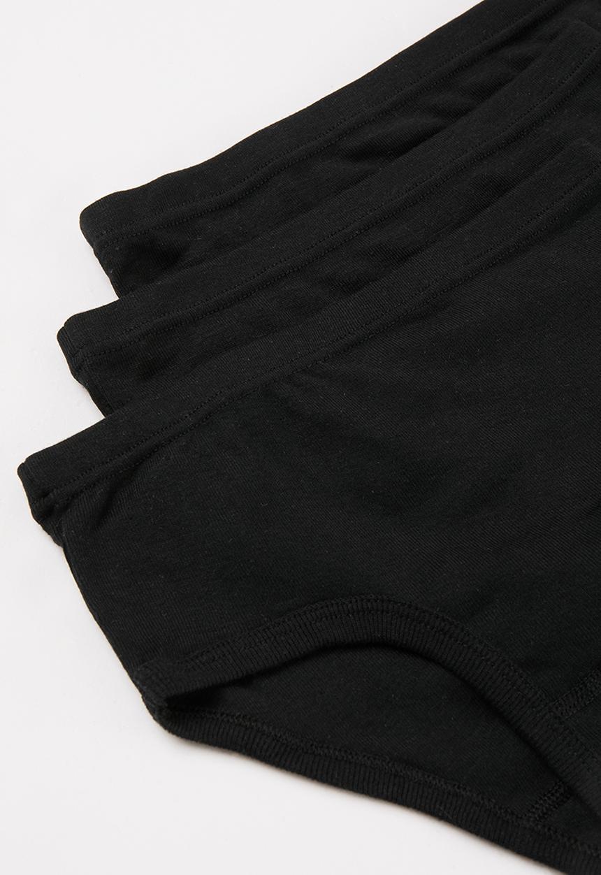 Pop Candy - 3 Pack brief set - black
