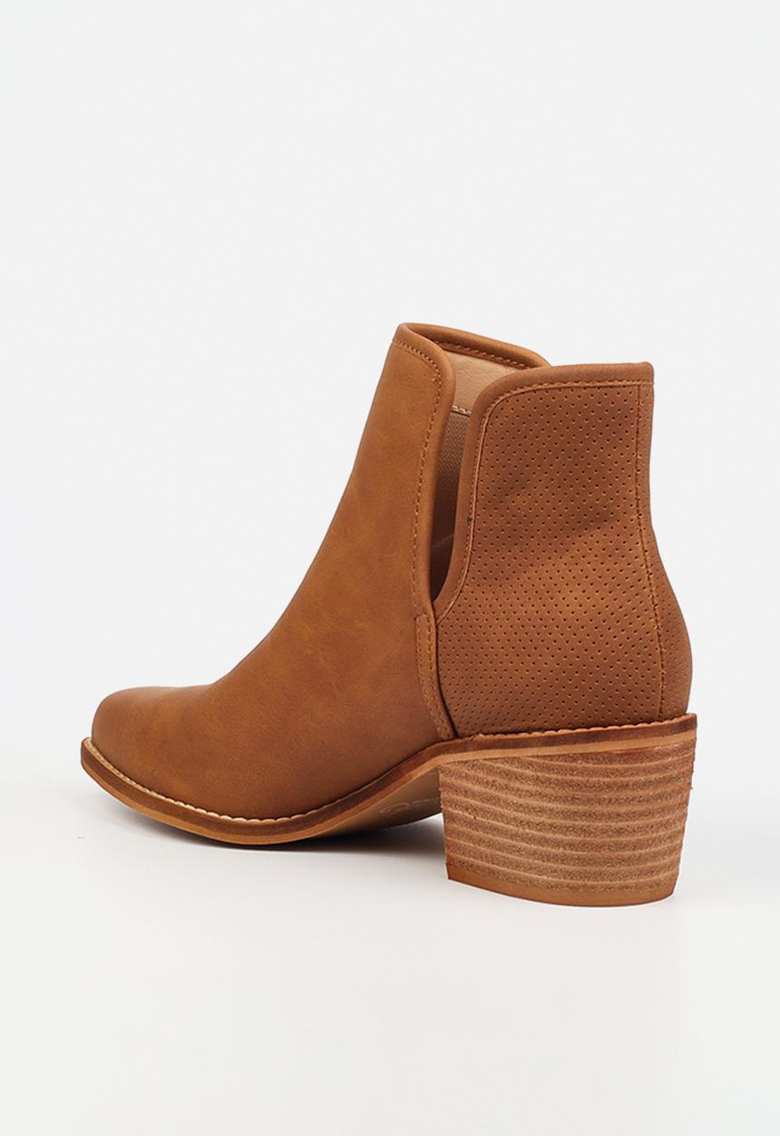 Miss Black - Cooper 1 ankle boot -  tan