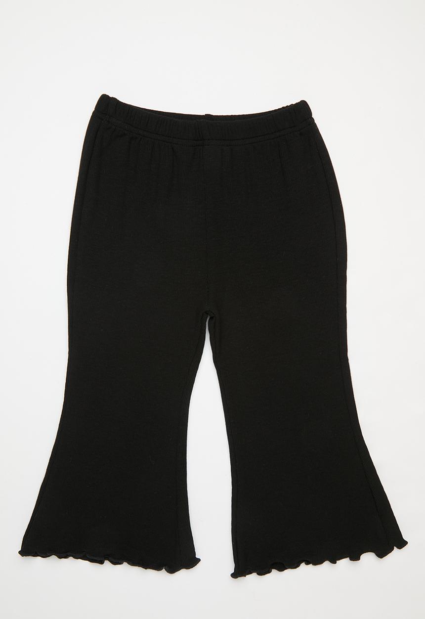 Pop Candy - Flared leggings - black