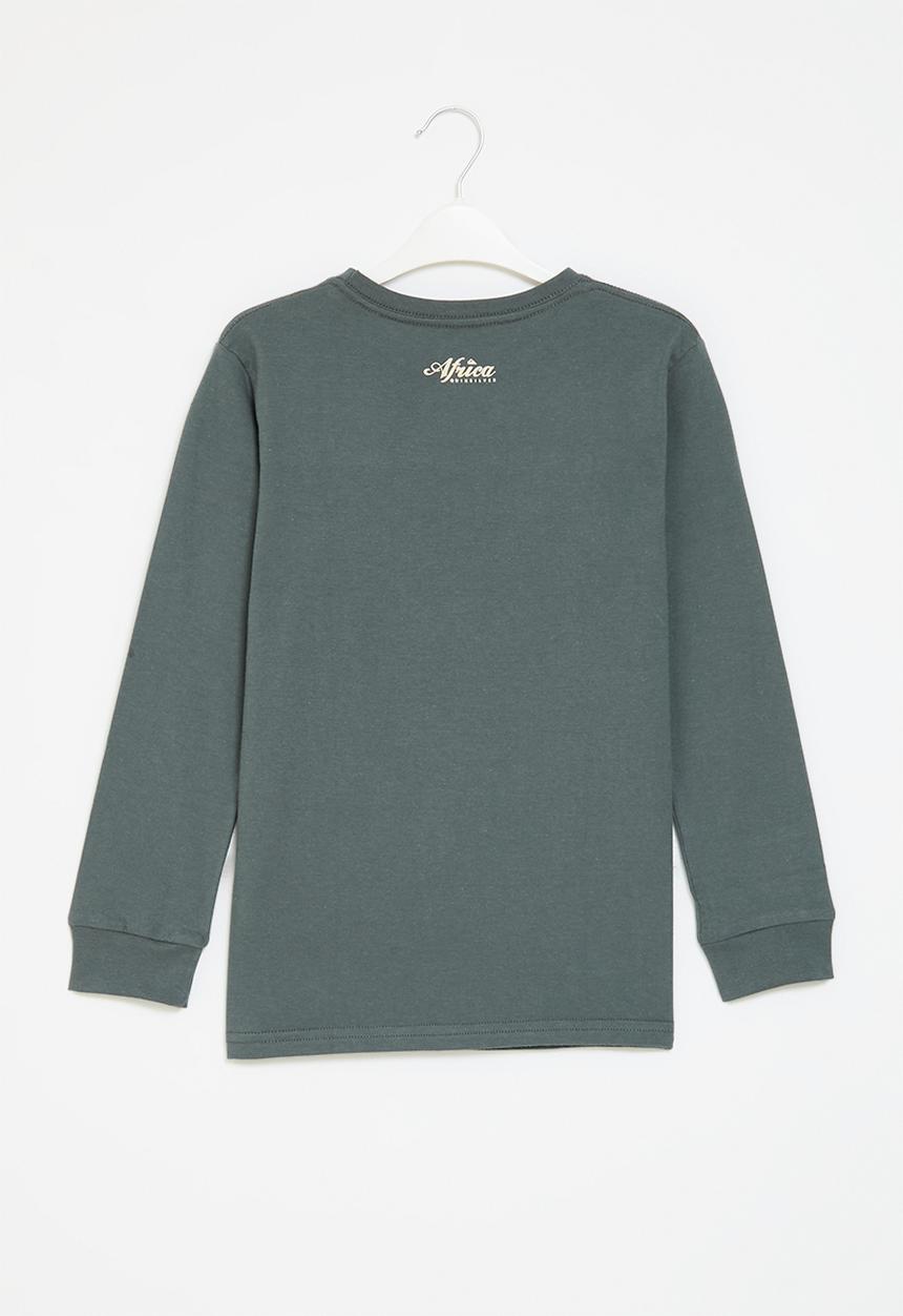Quiksilver - Africa open air long sleeve boy - iron gate