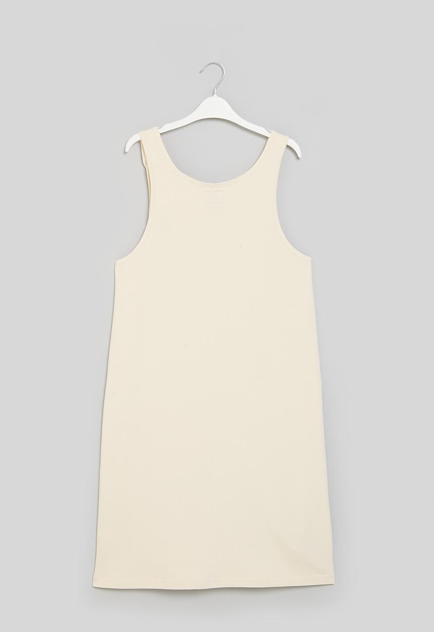 POLO - Girls terri pinafore - stone