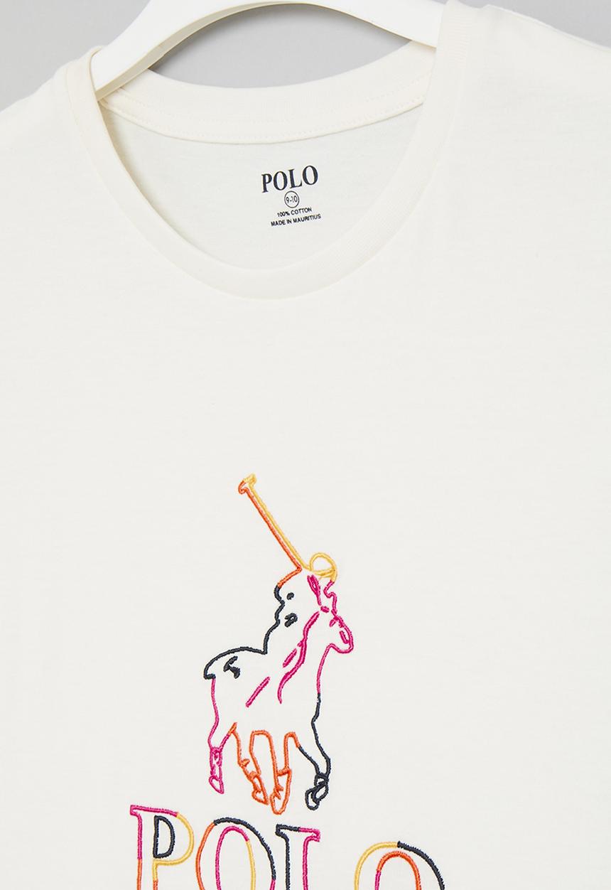POLO - Girls jessica sleeveless tee - milk
