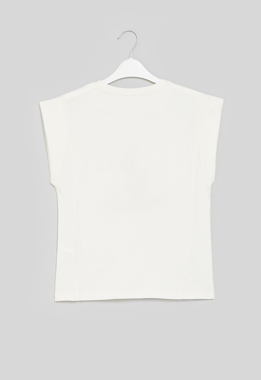 POLO - Girls jessica sleeveless tee - milk
