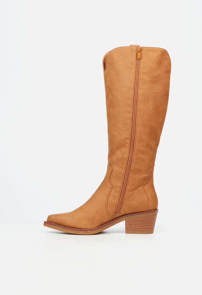 Butterfly Feet - Shadaya 1 western boot - tan
