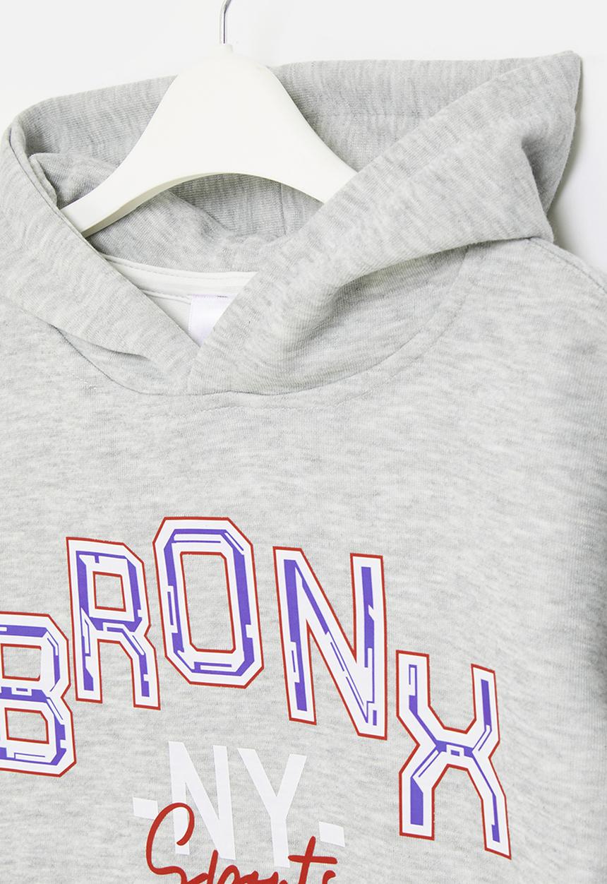Pop Candy - Printed hoodie - grey