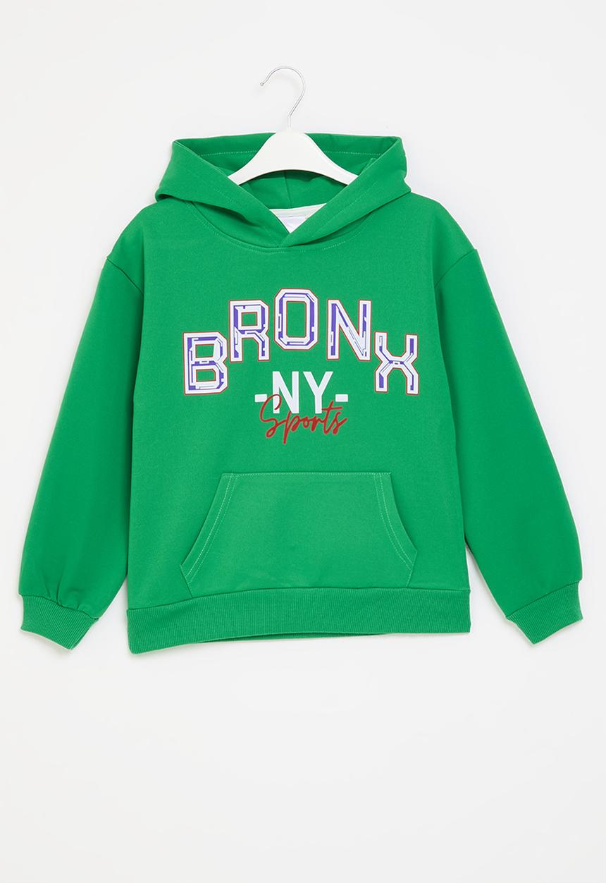 Pop Candy - Printed hoodie - green
