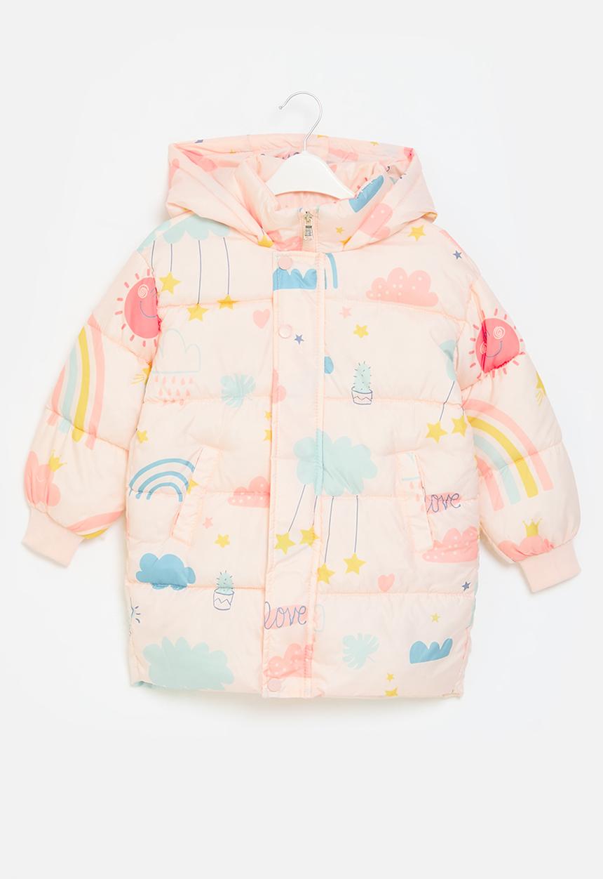 Pop Candy - Hooded printed jacket - pink