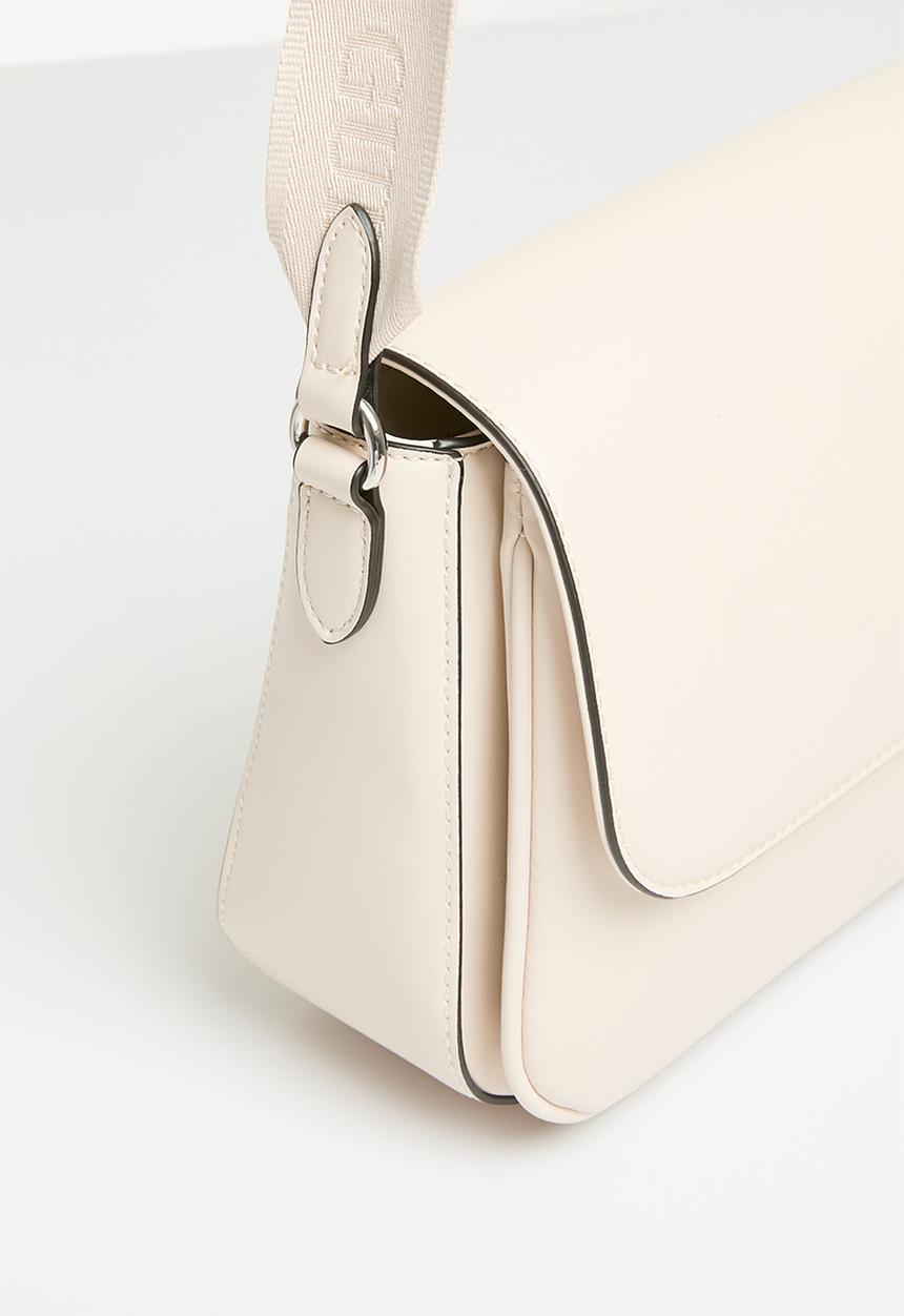 GUESS - Peters crossbody flap - stone